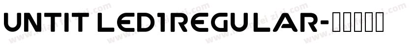 Untitled1 Regular字体转换